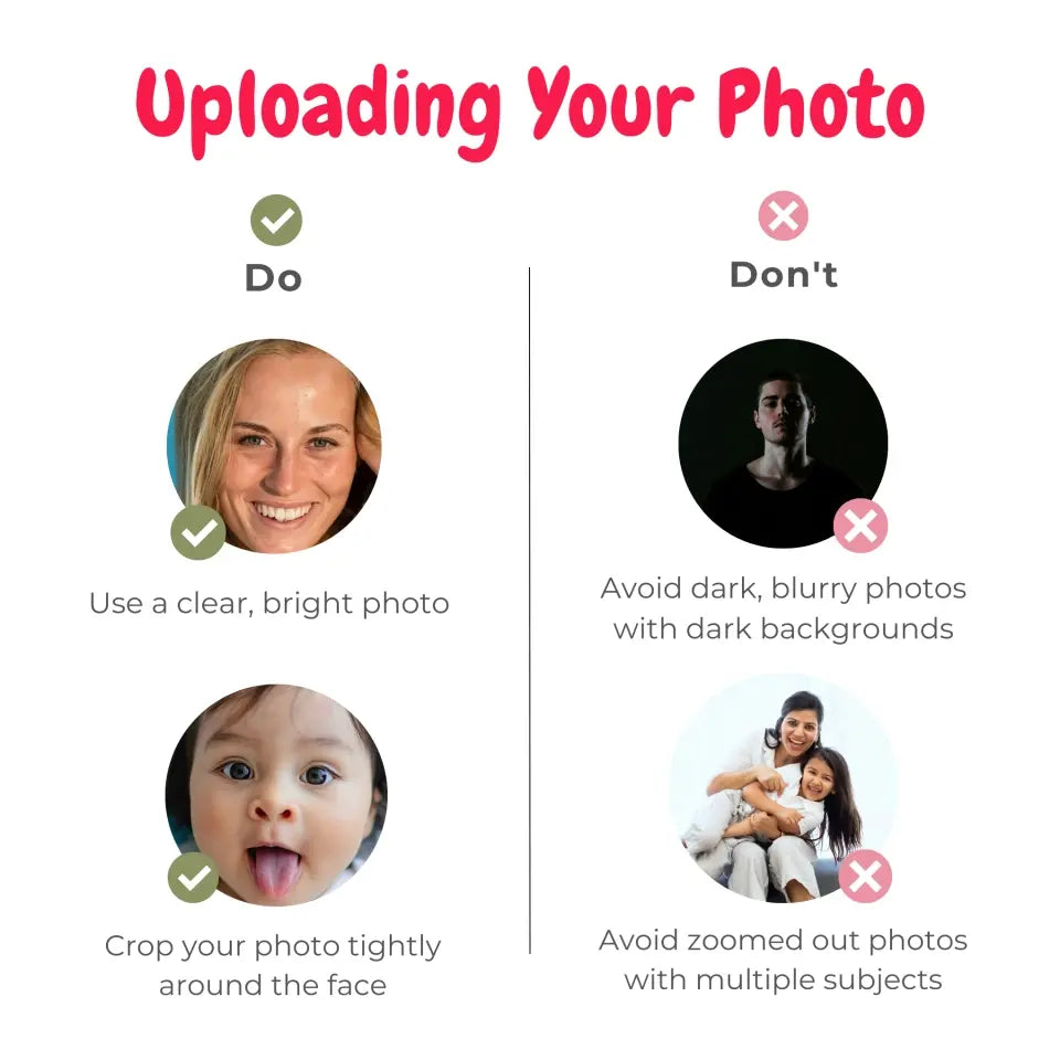 Bridal Party Personalised Face Cosy Socks