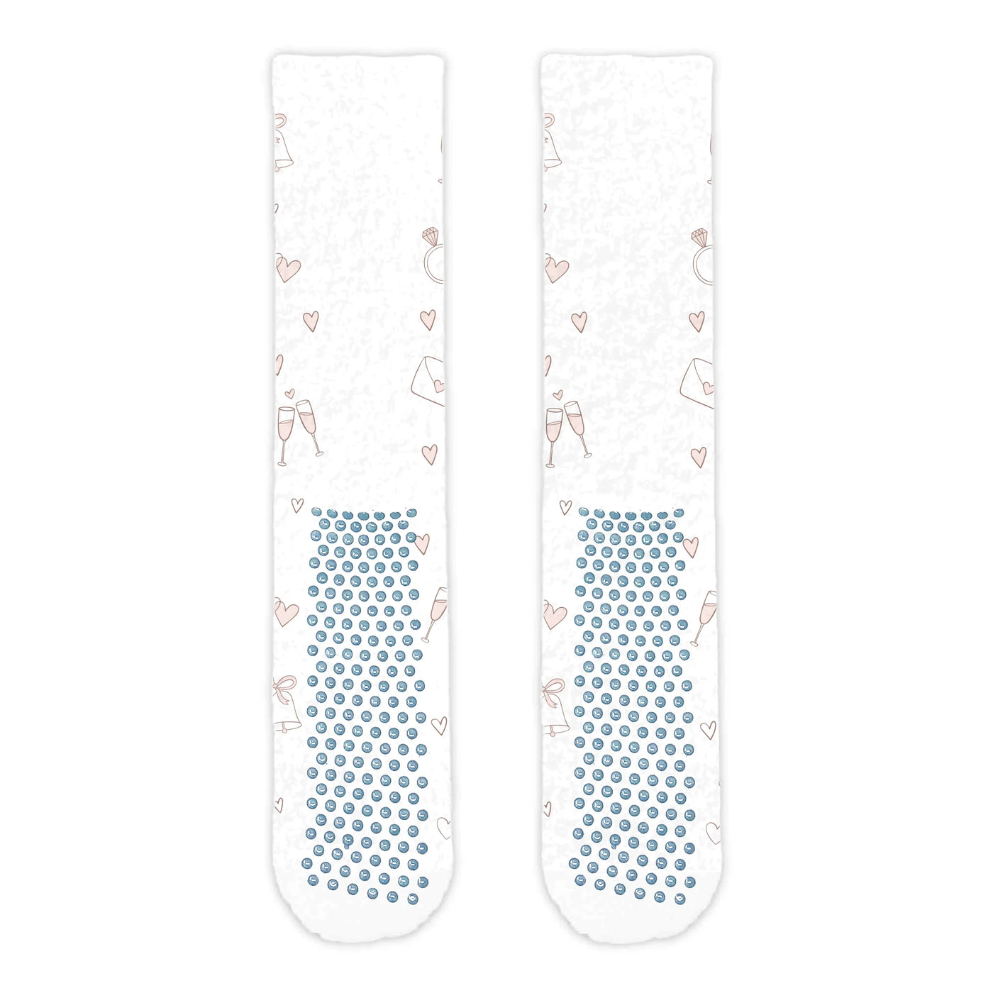 Bridal Party Personalised Face Cosy Socks
