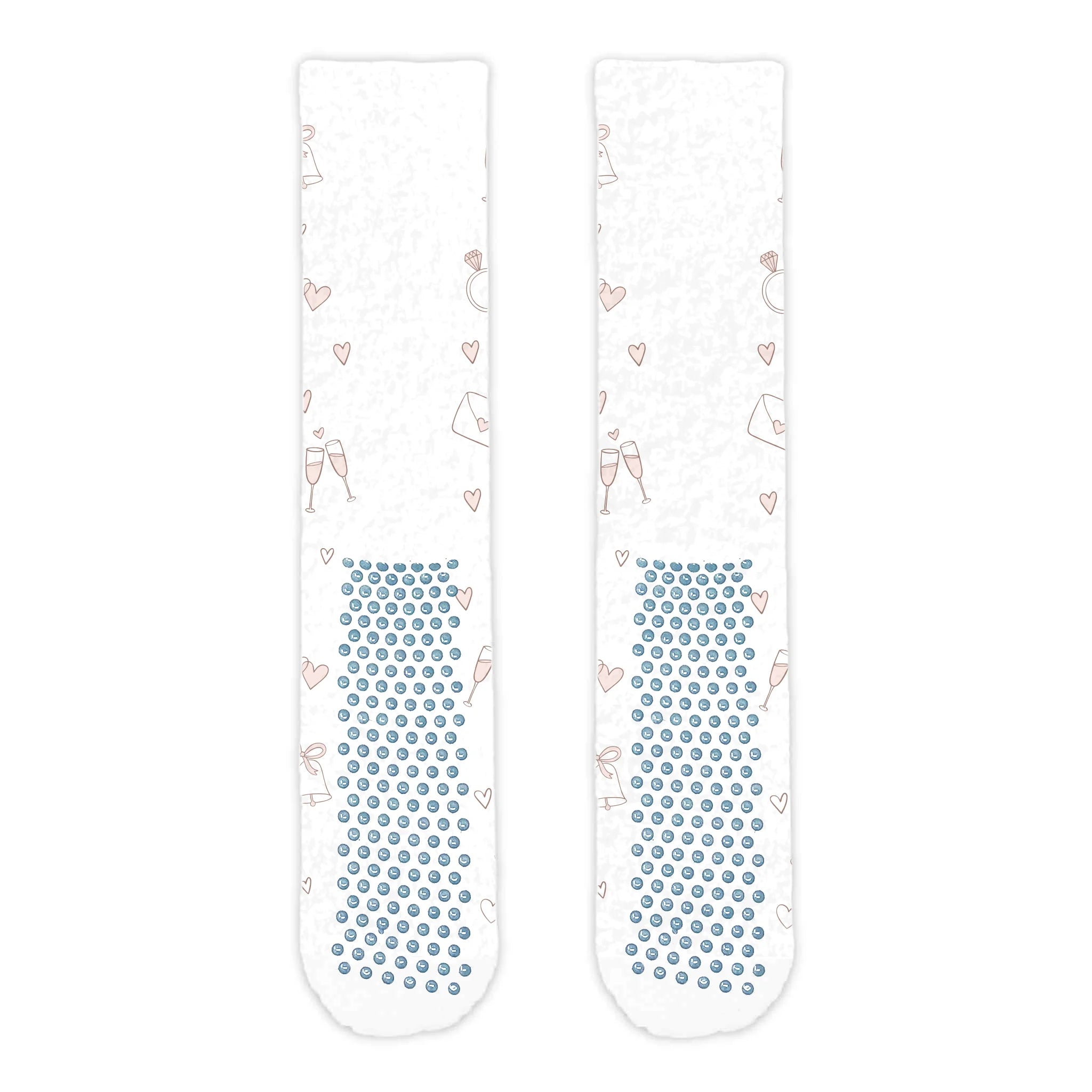 Bridal Party Personalised Face Cosy Socks