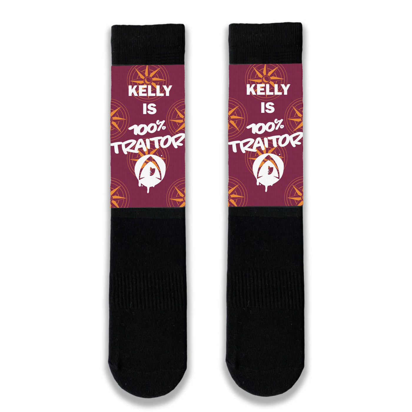 Personalised Name The Traitors Adult Socks